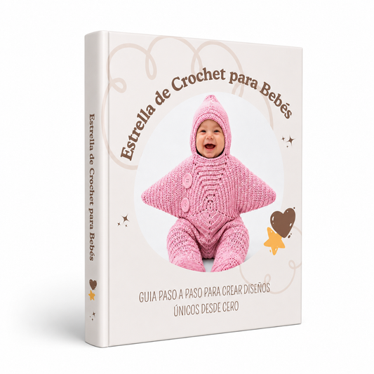 Traje Estrella de Crochet para Bebés